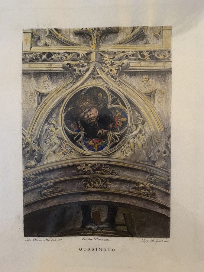 Ensemble de 35 illustrations pour les livres en héliogravure d'après Louis DESC…