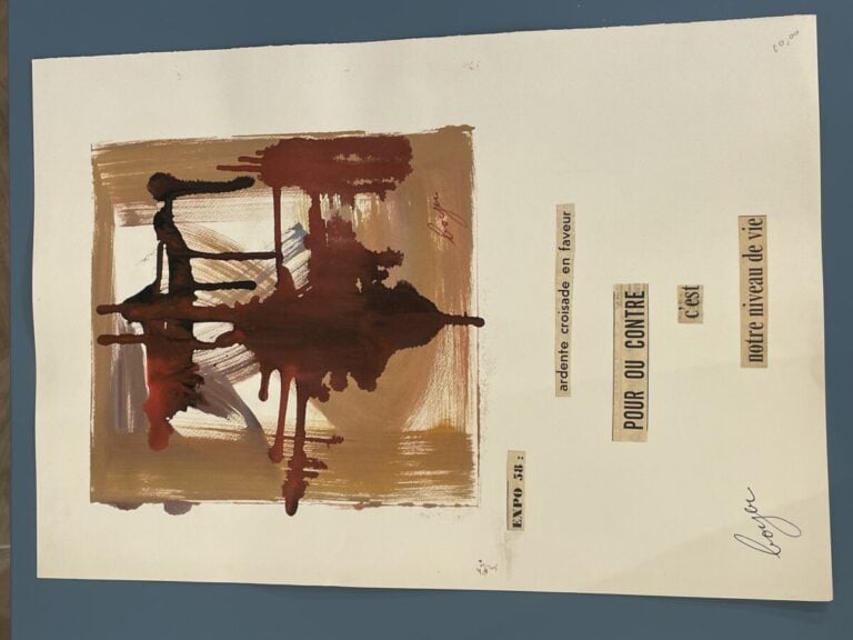 Ensemble des oeuvres sur papier des artistes des XIXème et XXème siècles, techn…