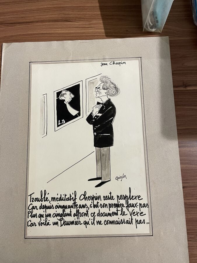 Ensemble des oeuvres sur papier des artistes des XIXème et XXème siècles, techn…