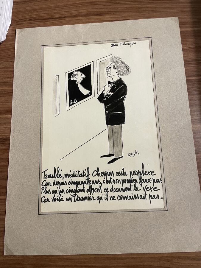 Ensemble des oeuvres sur papier des artistes des XIXème et XXème siècles, techn…