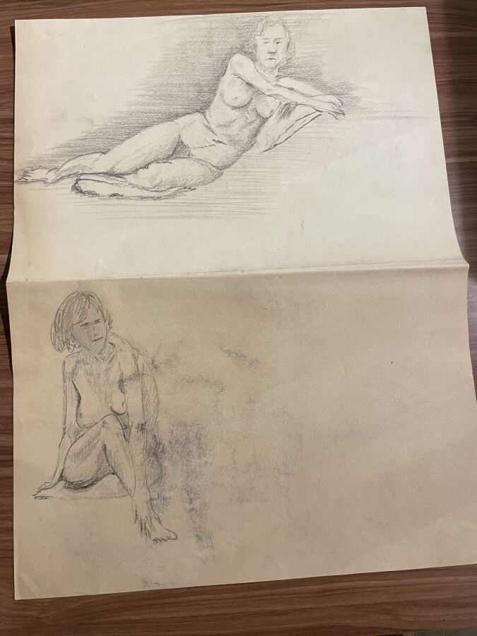 Ensemble des oeuvres sur papier des artistes des XIXème et XXème siècles, techn…