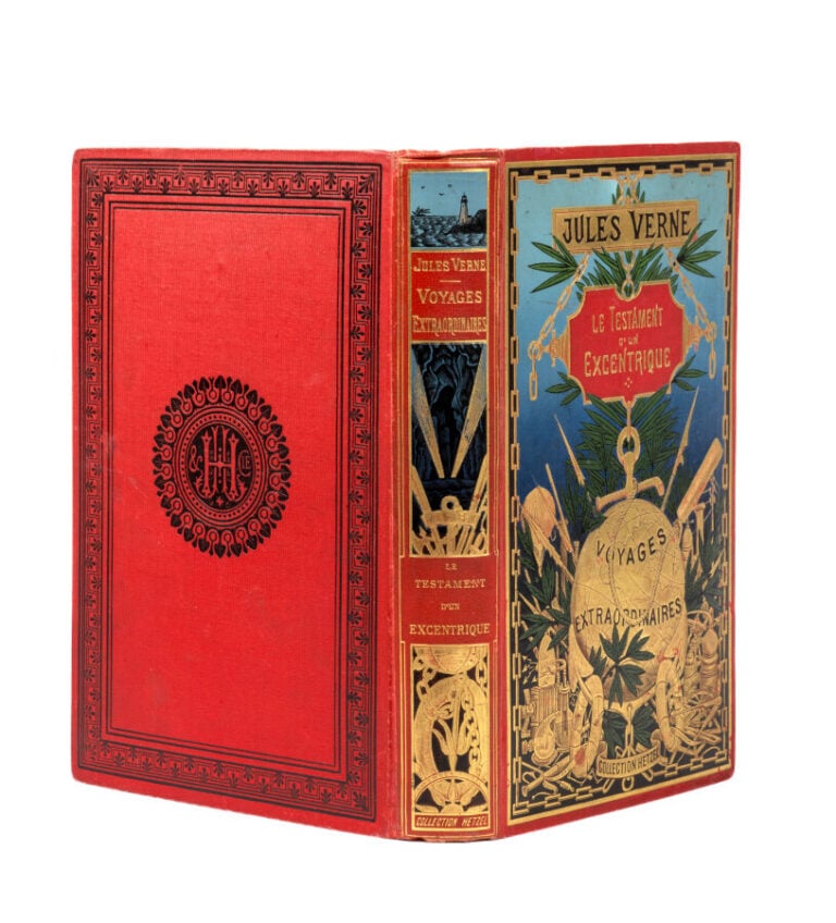 [États-Unis] Le Testament d'un excentrique par Jules Verne. Illustrations de Ge…