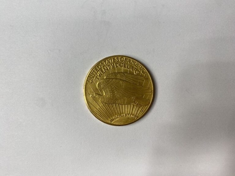 ETATS-UNIS - Pièce de 20 dollars or, Liberty, 1913 - Poids : 33.2 g