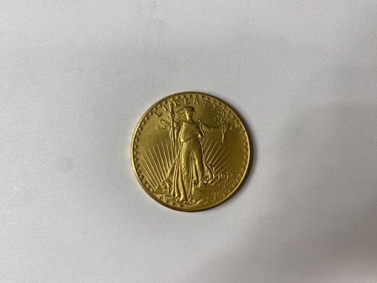 ETATS-UNIS - Pièce de 20 dollars or, Liberty, 1913 - Poids : 33.2 g