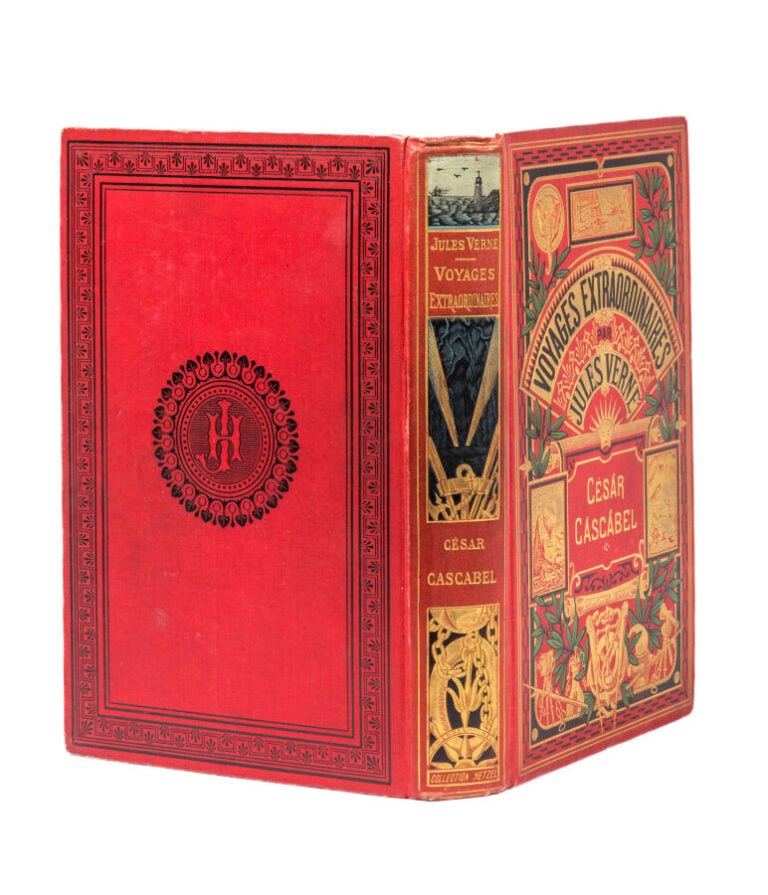 [États-Unis/Asie] César Cascabel par Jules Verne. Illustrations de Georges Roux…