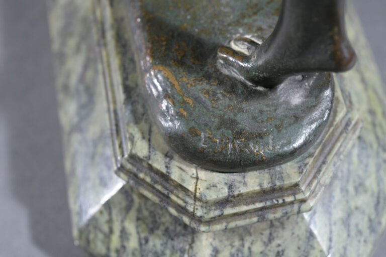 Eugène Désiré PIRON (1875-1928) - Bacchantes et Bacchus - Epreuve en bronze à p…