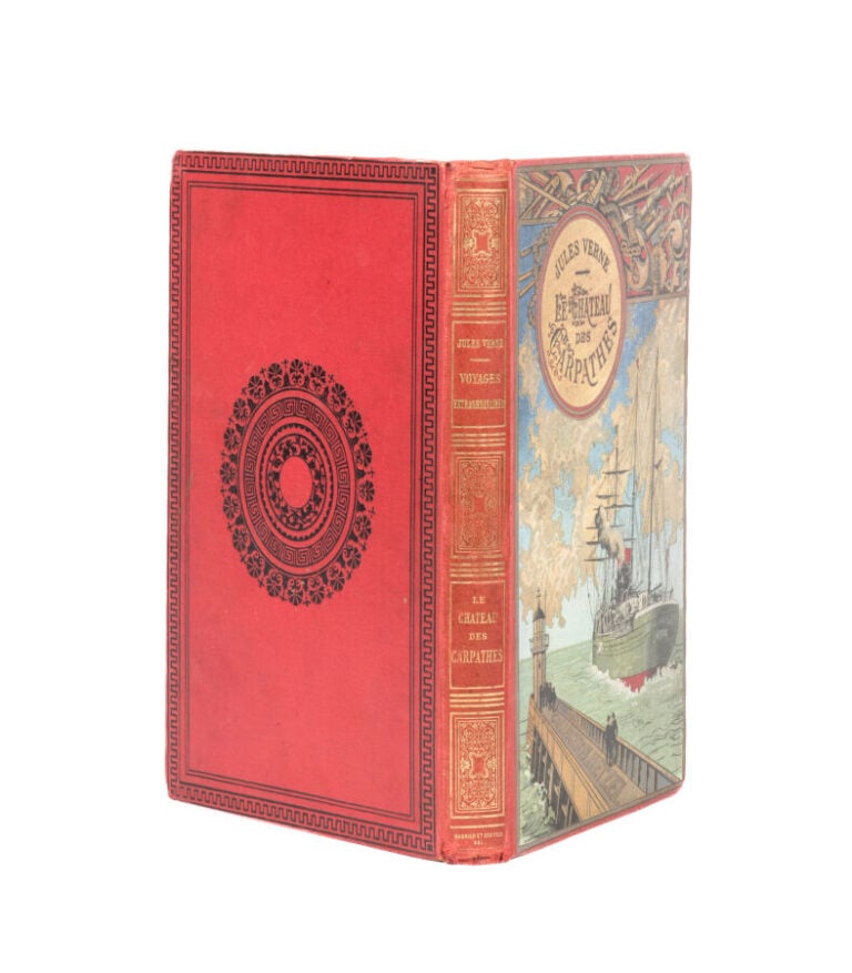 [Europe] Le Château des Carpathes par Jules Verne. Illustrations de Benett. Par…