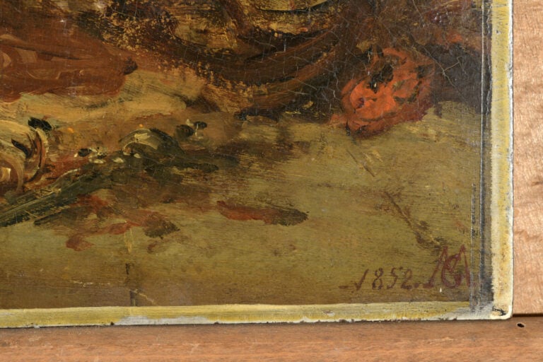 Gustave MOREAU (Paris, 1826-1898) - Faust et Méphistophélès - Panneau - H : 32…