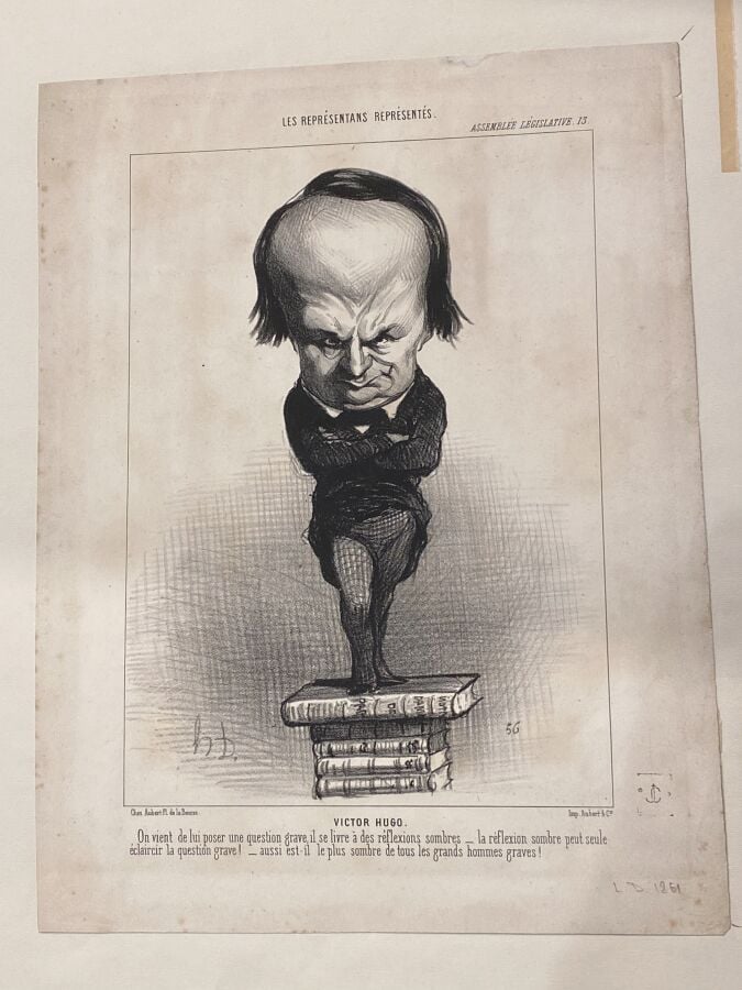 HONORÉ DAUMIER (1808-1879) - Boulay de la Meurthe (L.Delteil 1822) ; Sénard (LD…