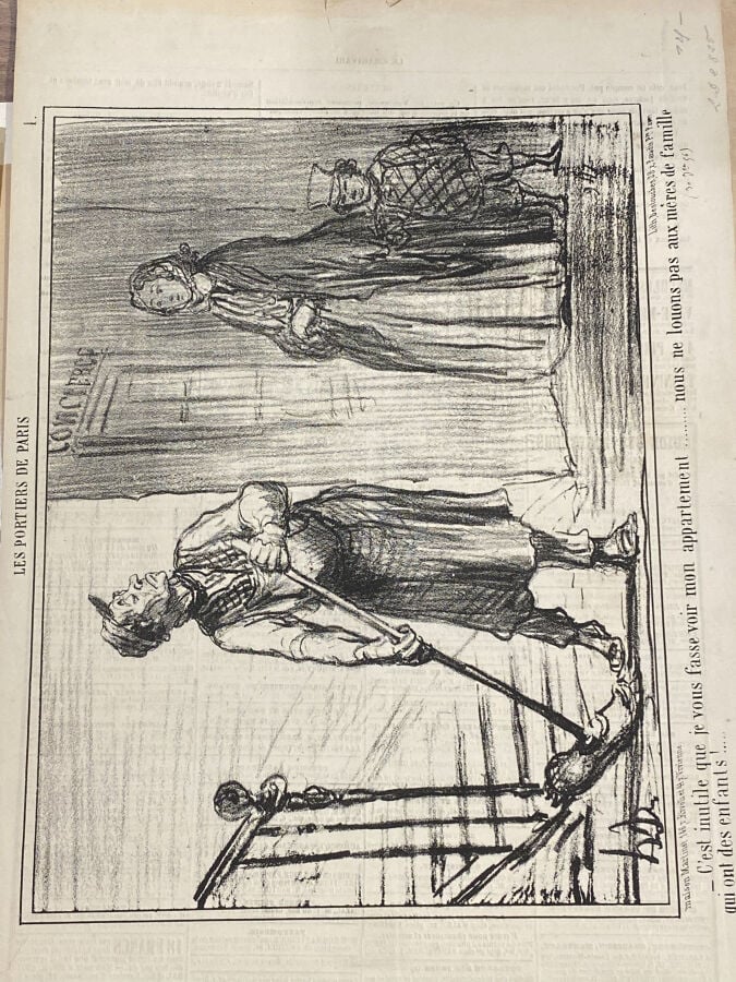 HONORÉ DAUMIER (1808-1879) D'APRÈS - Ensemble de 54 planches dont : - Rue Trans…