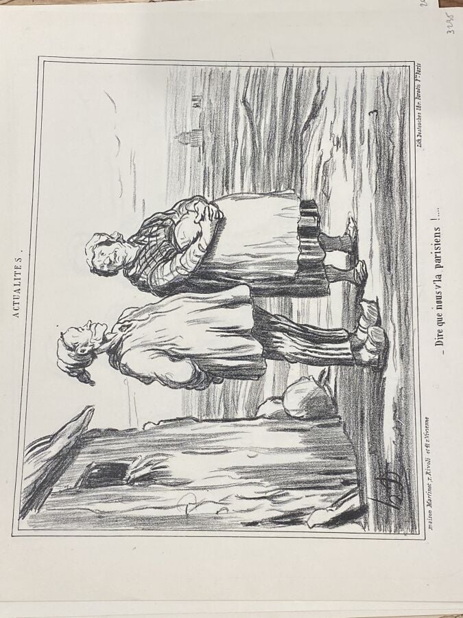 HONORÉ DAUMIER (1808-1879) D'APRÈS - Ensemble de 54 planches dont : - Rue Trans…