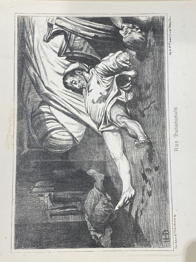 HONORÉ DAUMIER (1808-1879) D'APRÈS - Ensemble de 54 planches dont : - Rue Trans…
