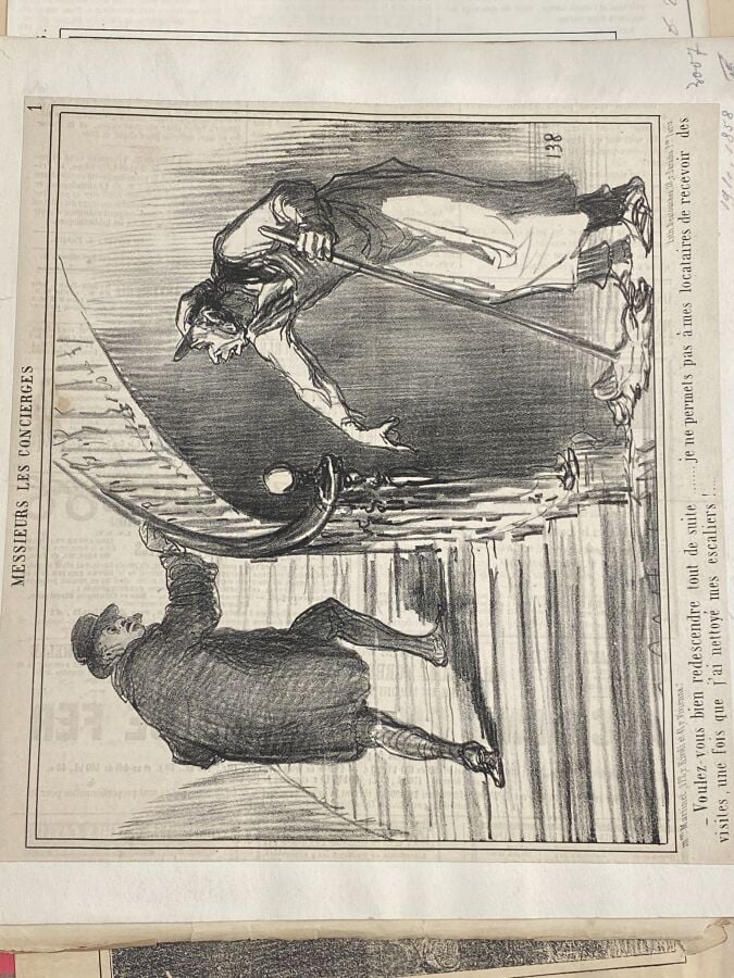 HONORÉ DAUMIER (1808-1879) D'APRÈS - Ensemble de 54 planches dont : - Rue Trans…