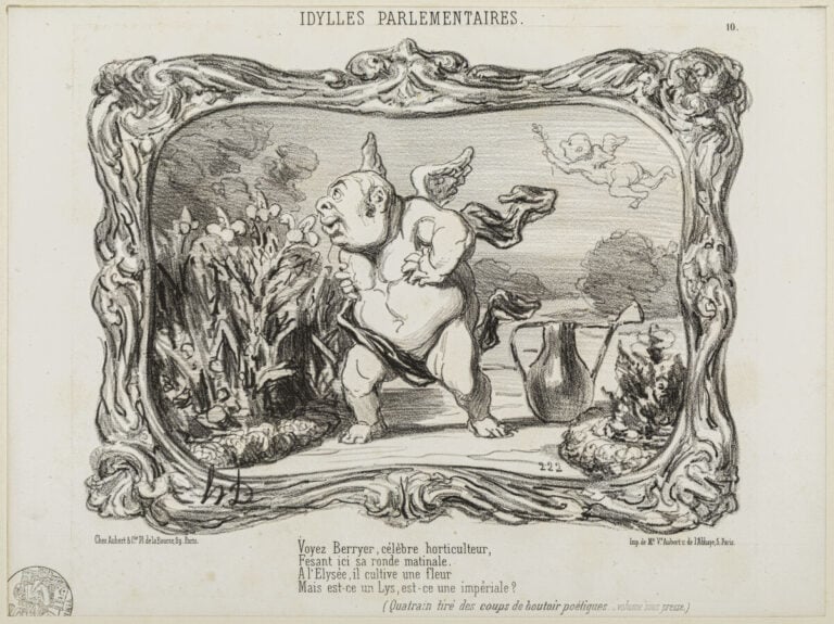 HONORÉ DAUMIER (1808-1879) - Ensemble d'environ 14 planches dont : - Idylles pa…