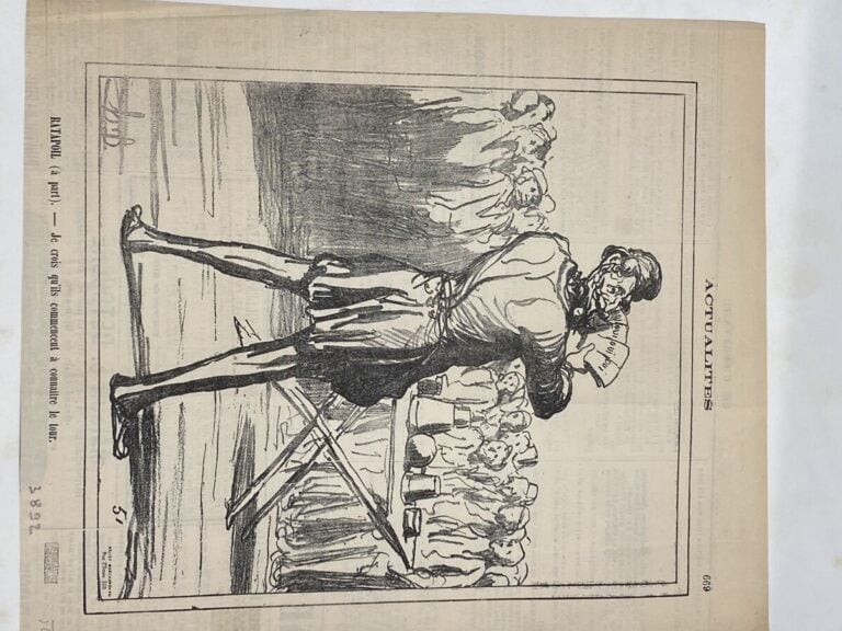 HONORÉ DAUMIER (1808-1879) - Ensemble de 14 planches : - T'as tord de vouloir a…