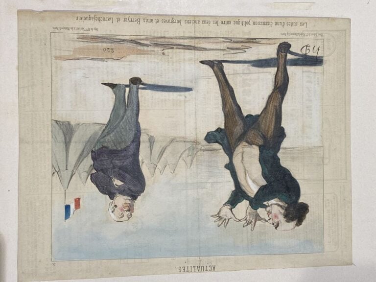 HONORÉ DAUMIER (1808-1879) - Ensemble de 14 planches : - T'as tord de vouloir a…