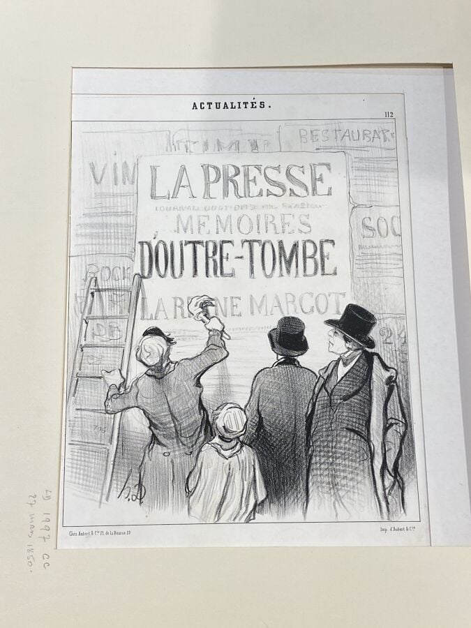 HONORÉ DAUMIER (1808-1879) - Ensemble de 14 planches : - T'as tord de vouloir a…