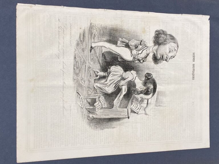 HONORE DAUMIER (1808-1879) - Ensemble de 20 planches : - L'unité allemande ( LD…