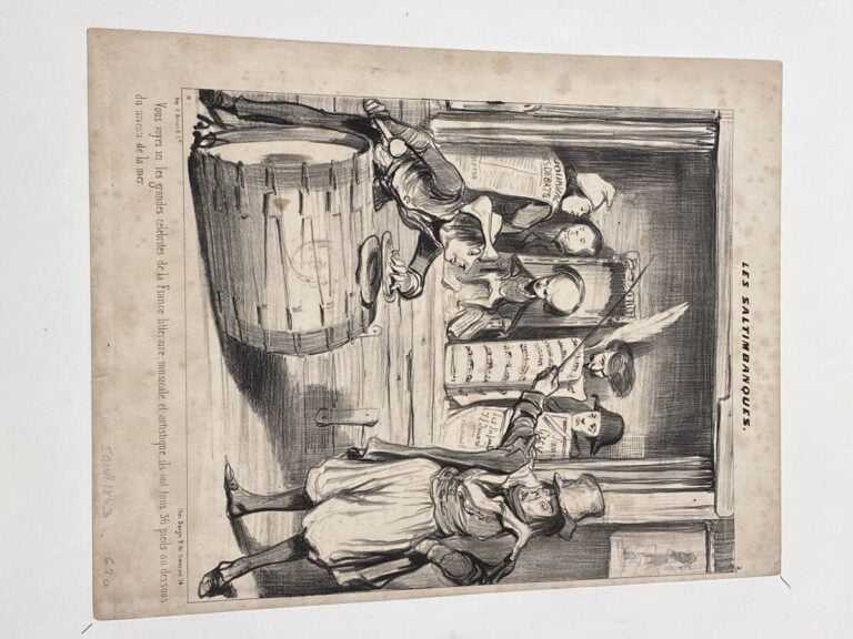 HONORE DAUMIER (1808-1879) - Ensemble de 20 planches : - L'unité allemande ( LD…