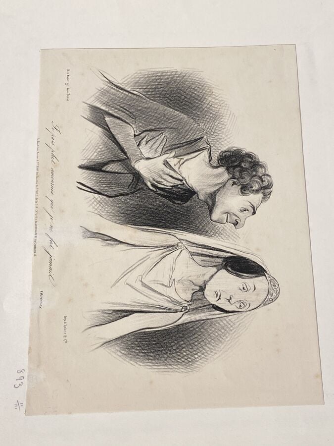 HONORE DAUMIER (1808-1879) - Ensemble de 20 planches : - L'unité allemande ( LD…