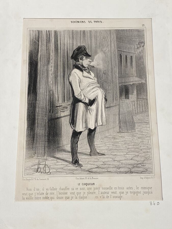 HONORE DAUMIER (1808-1879) - Ensemble de 20 planches : - L'unité allemande ( LD…