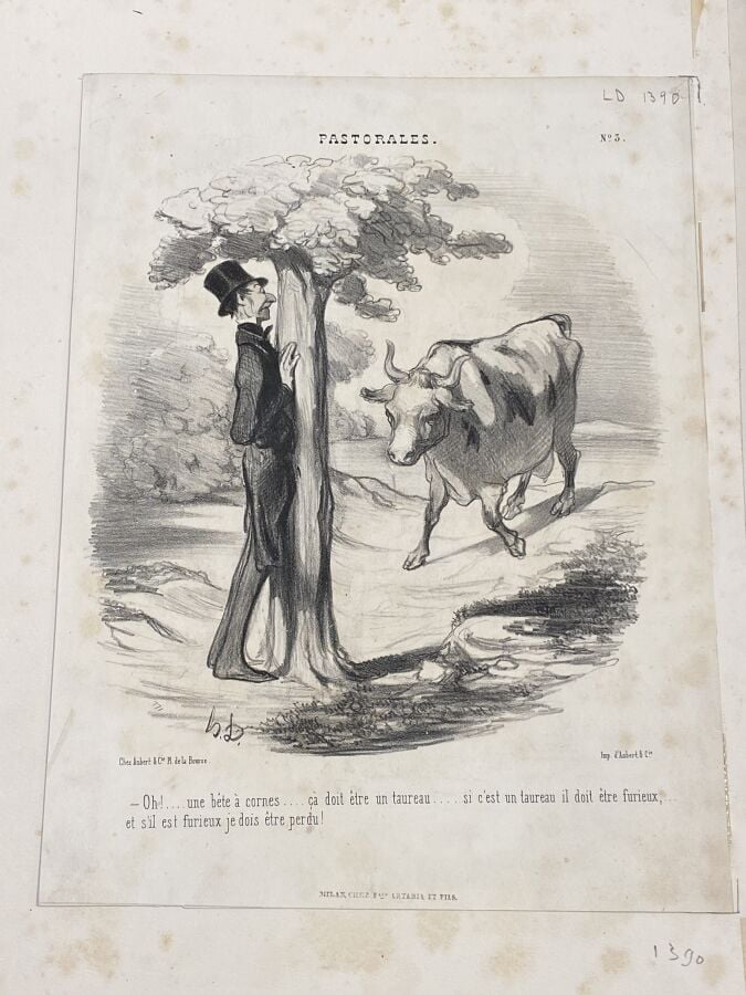 HONORE DAUMIER (1808-1879) - Ensemble de 20 planches : - L'unité allemande ( LD…