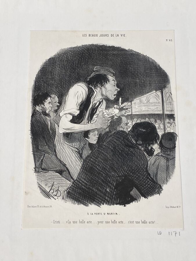 HONORE DAUMIER (1808-1879) - Ensemble de 20 planches : - L'unité allemande ( LD…