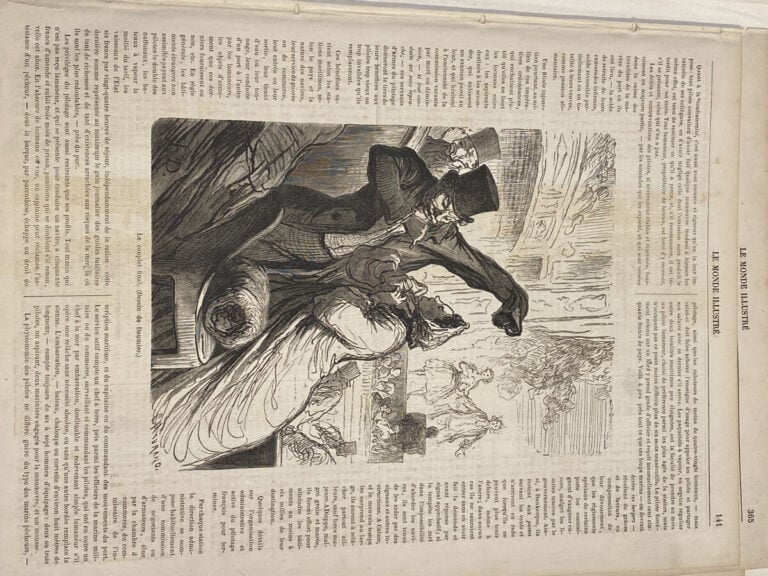 HONORÉ DAUMIER (1808-1879) - Ensemble de 22 planches dont 10 lithographies en c…