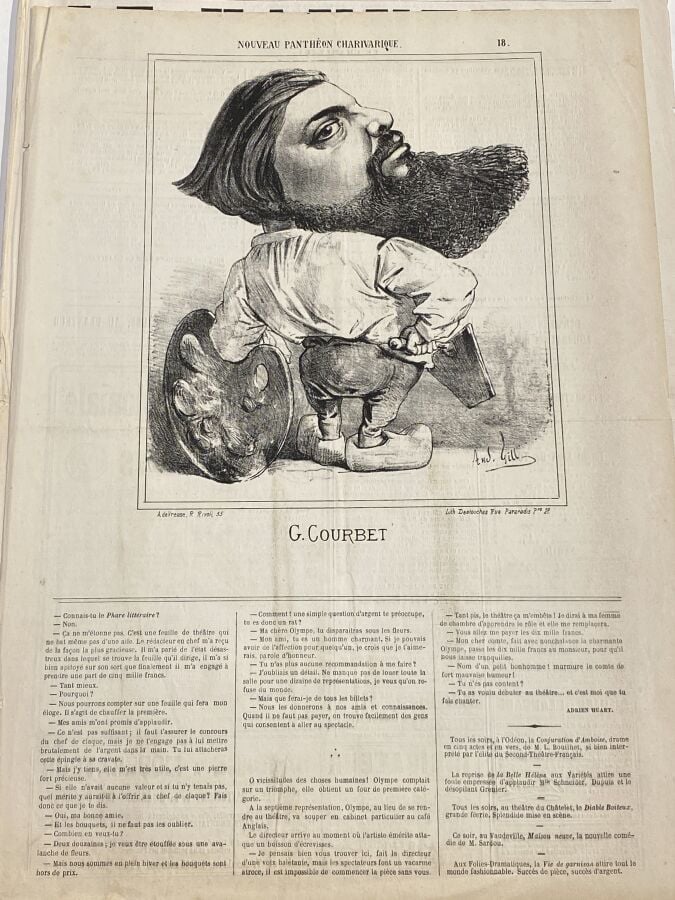 HONORÉ DAUMIER (1808-1879) - Ensemble de 22 planches dont 10 lithographies en c…