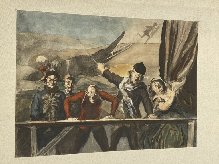 HONORÉ DAUMIER (1808-1879) - Ensemble de 22 planches dont 10 lithographies en c…