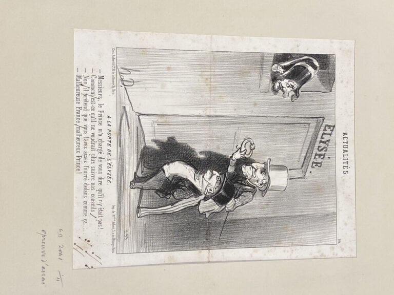 HONORE DAUMIER (1808-1879) - Ensemble de 9 lithographies sur vélin , Aubert, De…