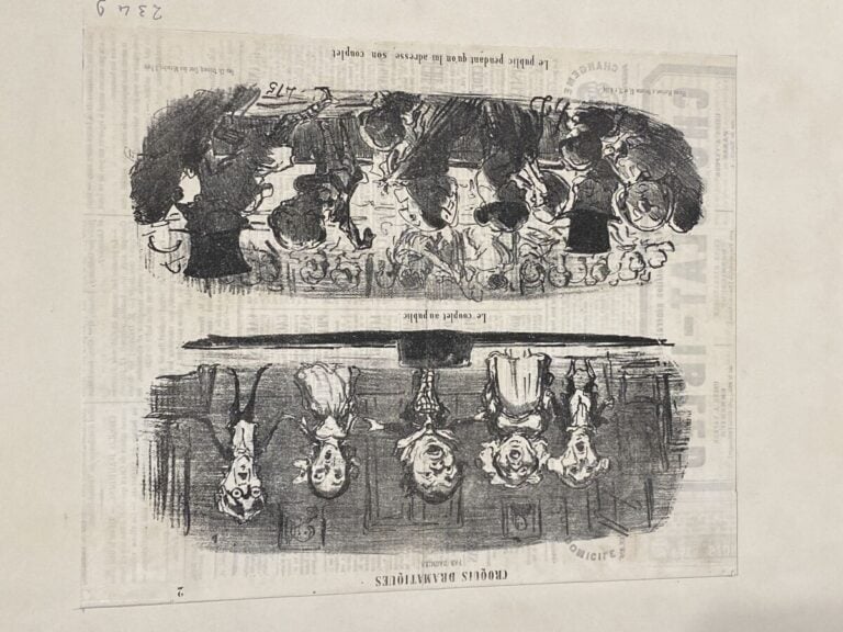 HONORÉ DAUMIER (1808-1879) - Ensemble de 9 planches dont : - Visite matinale d'…