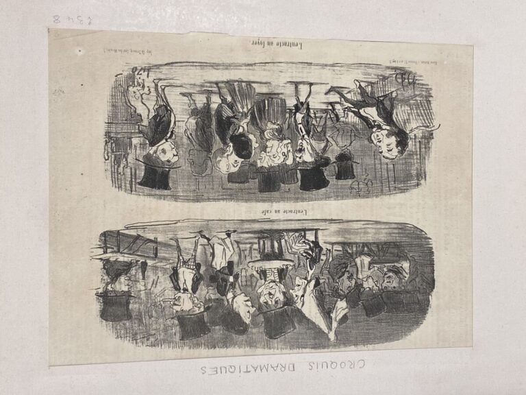 HONORÉ DAUMIER (1808-1879) - Ensemble de 9 planches dont : - Visite matinale d'…