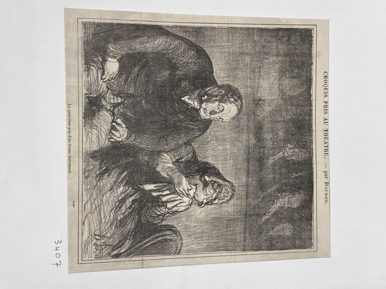 HONORÉ DAUMIER (1808-1879) - Ensemble de 9 planches dont : - Visite matinale d'…