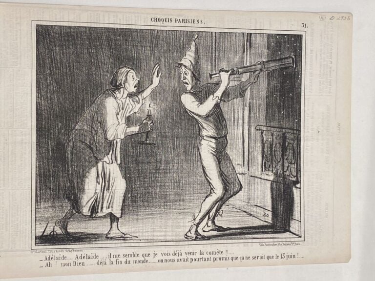 HONORÉ DAUMIER (1808-1879) - Ensemble de 9 planches dont : - Visite matinale d'…