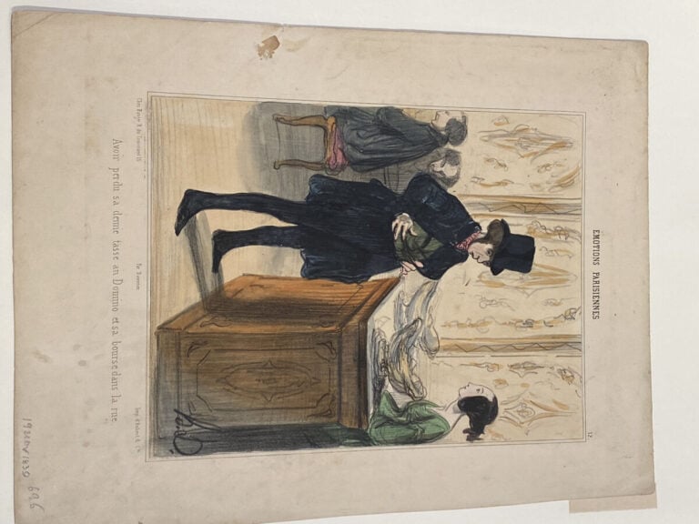 HONORÉ DAUMIER (1808-1879) - Ensemble de 9 planches dont : - Visite matinale d'…