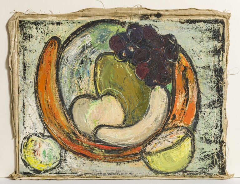 JECHESKIEL KIRCHENBAUM (1900-1954) - Nature morte aux fruits - Huile sur toile…