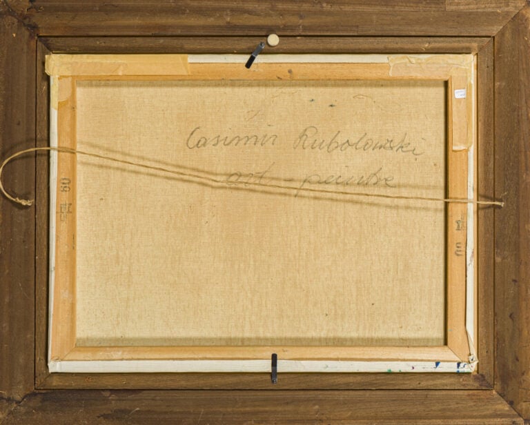 KAZIMIER (KAZIMIERZ) RUBOLOWSKI (1919-1994) - Nu allongé - Huile sur toile, sig…