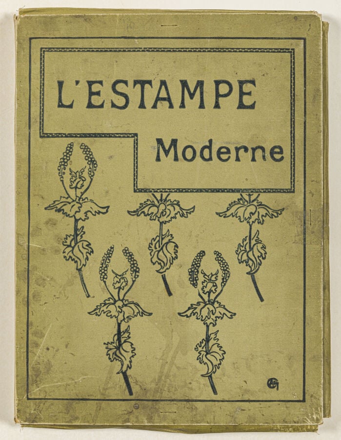 L' ESTAMPE MODERNE - Ensemble de 51 lithographies originales en couleurs sur pa…