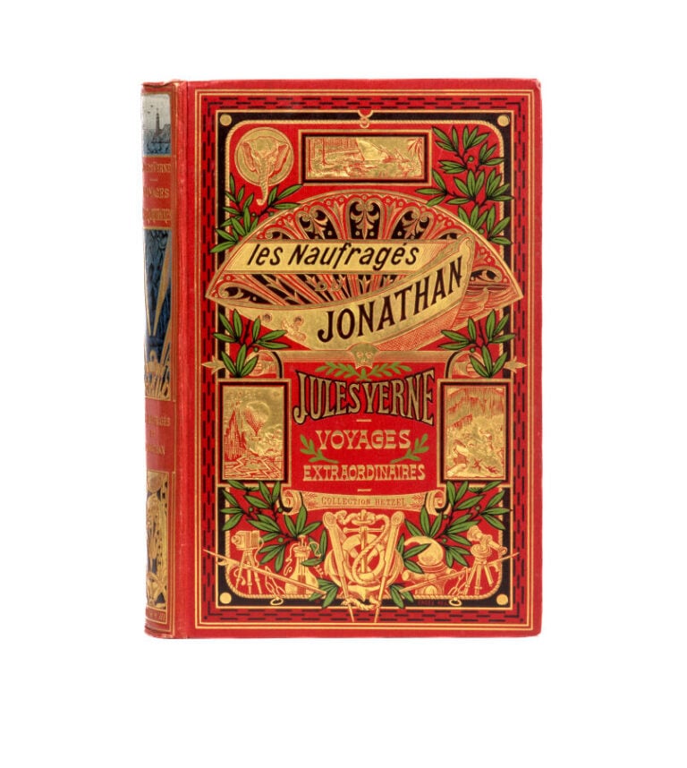 [Le Cycle des Robinsons] Les Naufragés du Jonathan par Jules Verne. Illustratio…