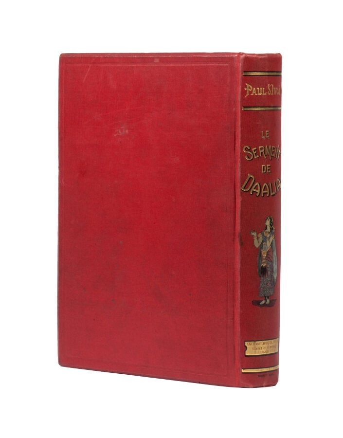 Le Serment de Dahlia par Paul d'Ivoi, Ill. de L. Bombled. Paris, Combet et Cie…