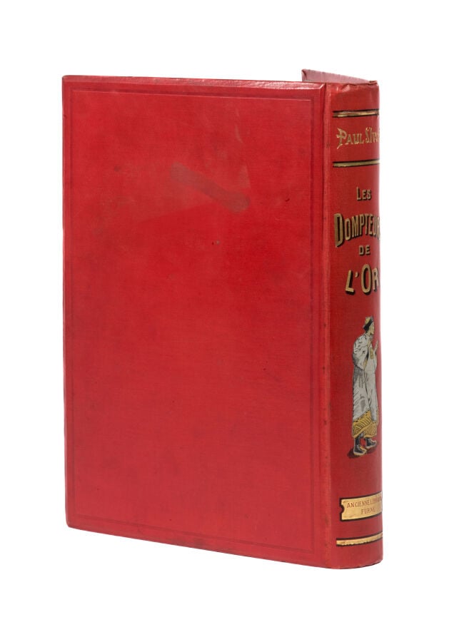 Les Dompteurs de l'or par Paul d'Ivoi, Ill. de Henri Thiriet. Paris, Boivin et…
