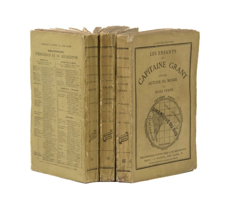 Les Tours du Monde] Les Enfants du capitaine Grant par Jules Verne. Paris, Bibl…