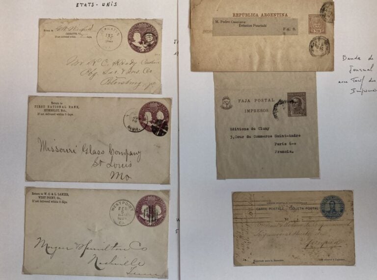 Lot de lettres et entiers postaux pays divers en 2 boîtes