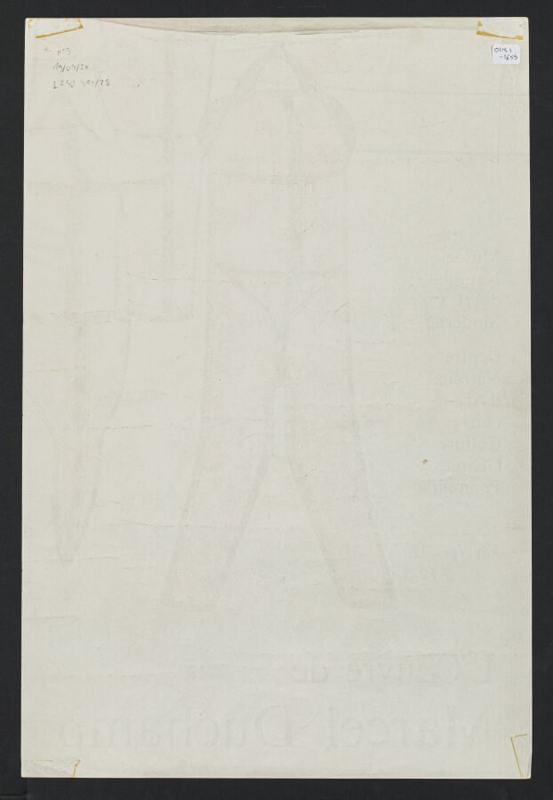 Marcel DUCHAMP (1887-1968) - L'oeuvre de Marcel Duchamp - février -mai 1977 - M…