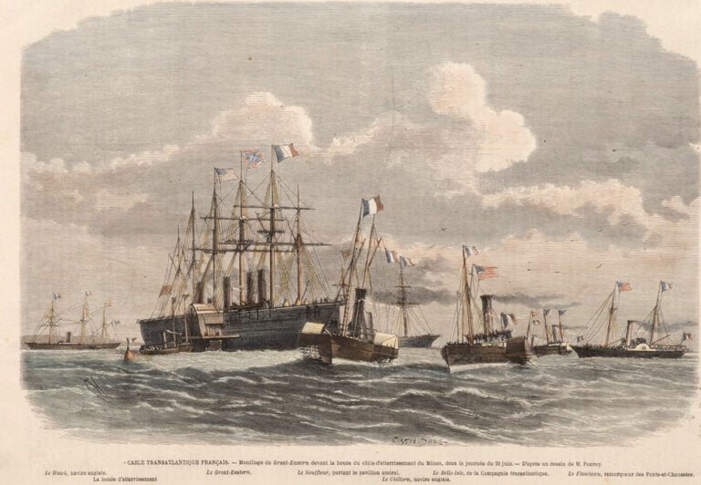 [Mers et Océans] Ensemble de deux gravures très joliment aquarellées reproduisa…