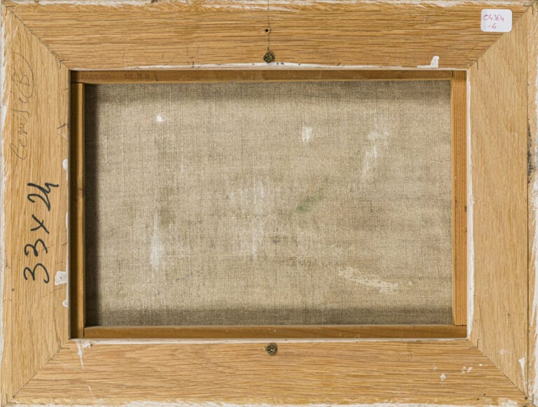NICOLAS POLIAKOFF (1899-1976) - Le pont, 1969 - Huile sur toile, signée et daté…