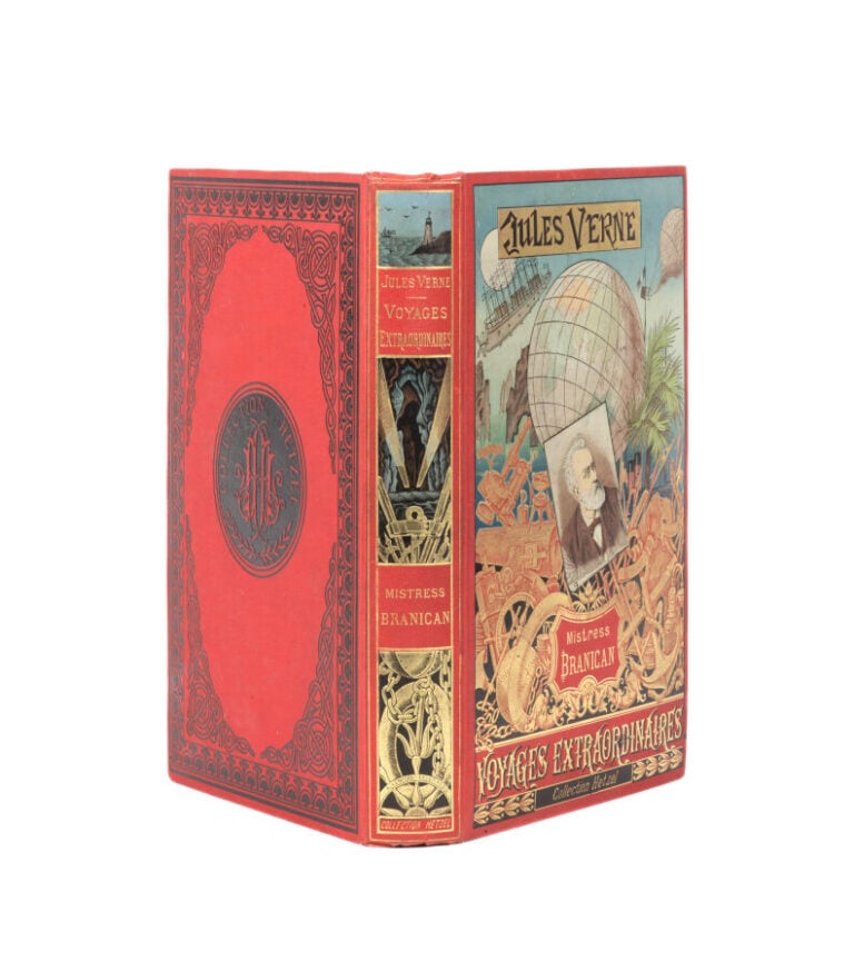 [Océanie] Mistress Branican par Jules Verne. Illustrations de L. Benett. Paris,…