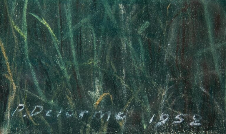 P. DELORME (Actif XXe siècle) - Annamite à la rizière - Pastel sur papier - Sig…