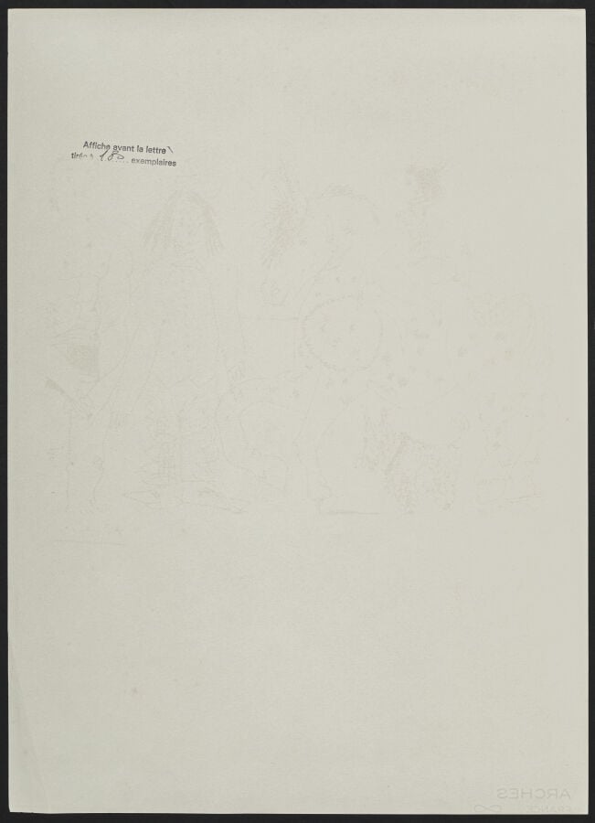 Pablo Picasso (1881-1973) - Eau-forte, 15 avril 1967 III - Eau-forte sur vélin…